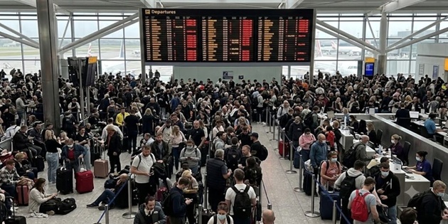 İngiltere’de Binlerce Uçuş İptal Olmuştu, Nedeni Anlaşıldı